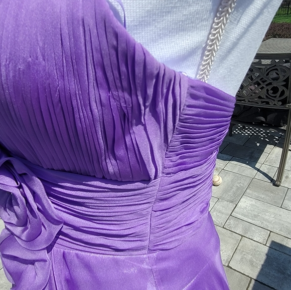 Purple prom formal gown - Picture 10 of 10